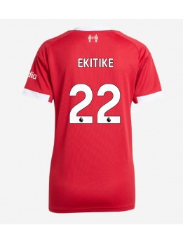 Liverpool Hugo Ekitike #22 Replika Hemmakläder Dam 2025-26 Kortärmad